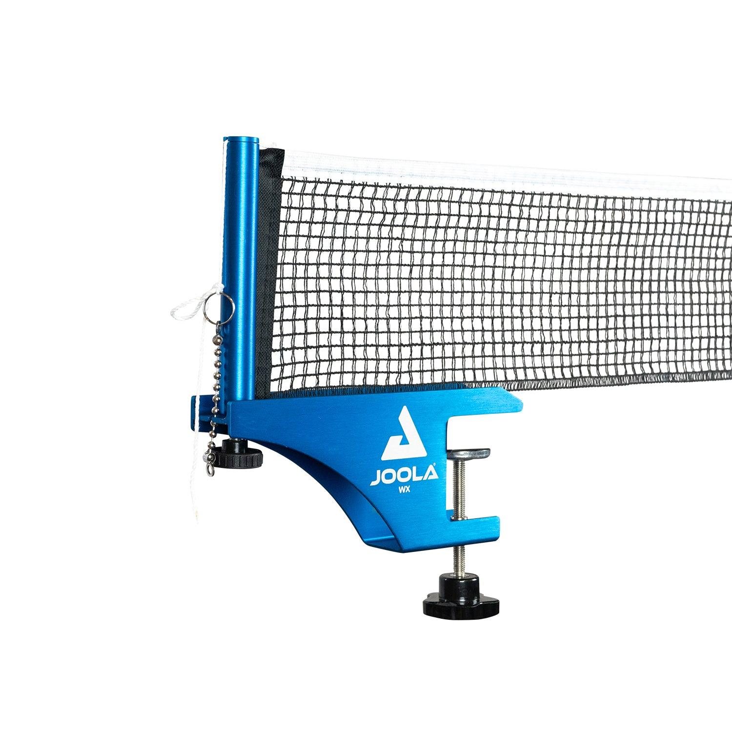 Close-up of the JOOLA NETZ WX ALUMINIUM, showing the surface and structure.
