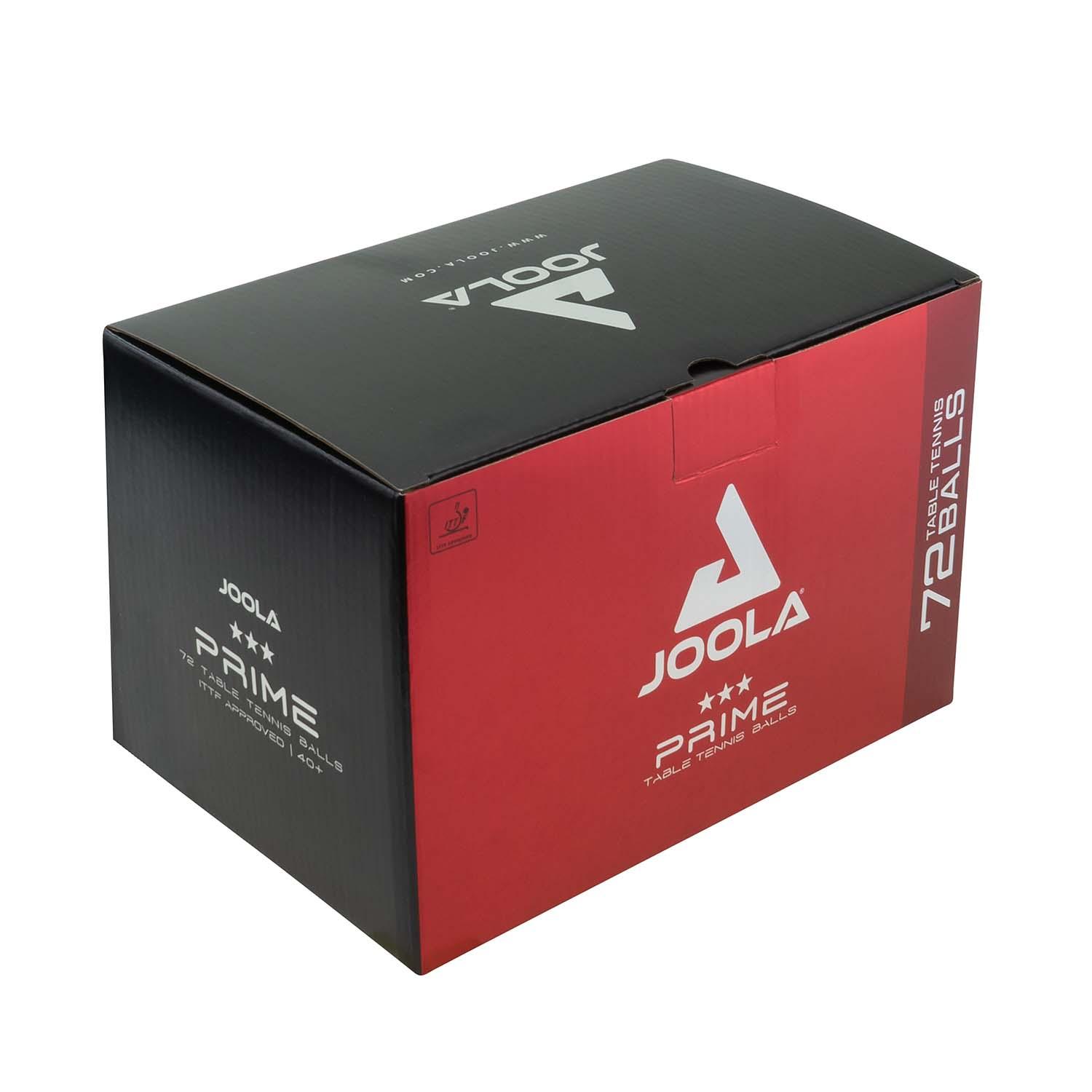 JOOLA table tennis ball PRIME*** 40+ - close-up of grip area for better control.