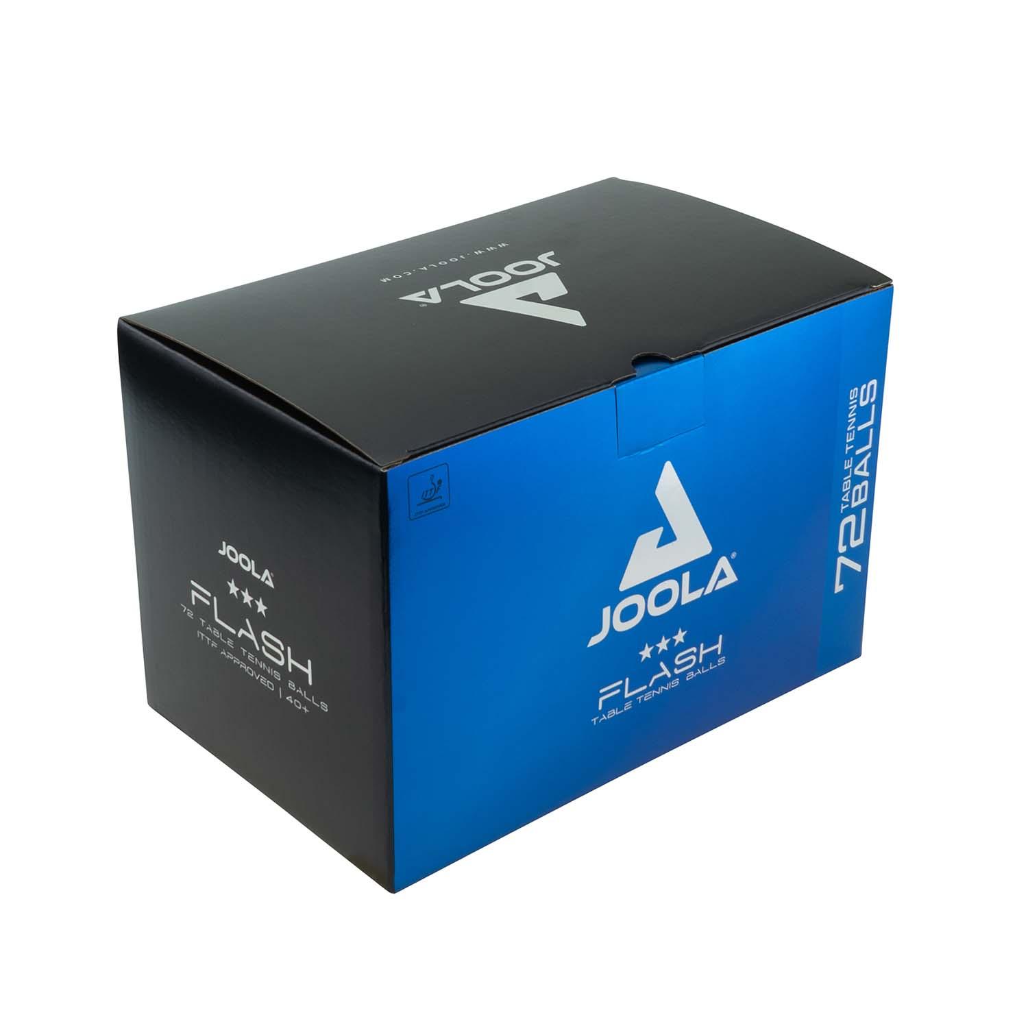 JOOLA table tennis ball FLASH*** 40+ - Close-up of grip area for better control.