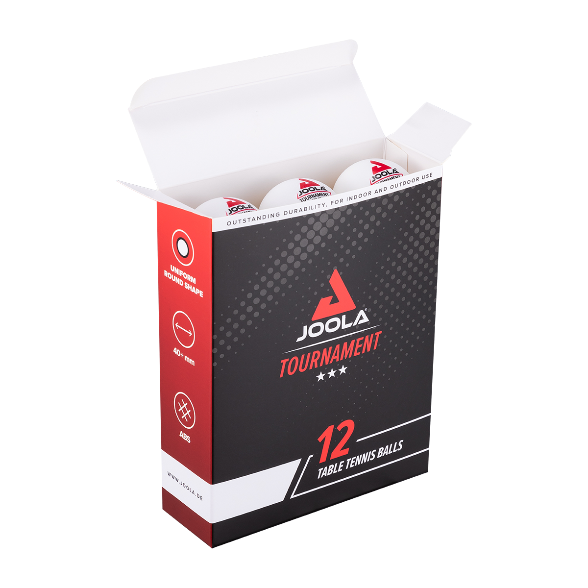 JOOLA Table Tennis Ball Tournament*** 40+ 12 Pack