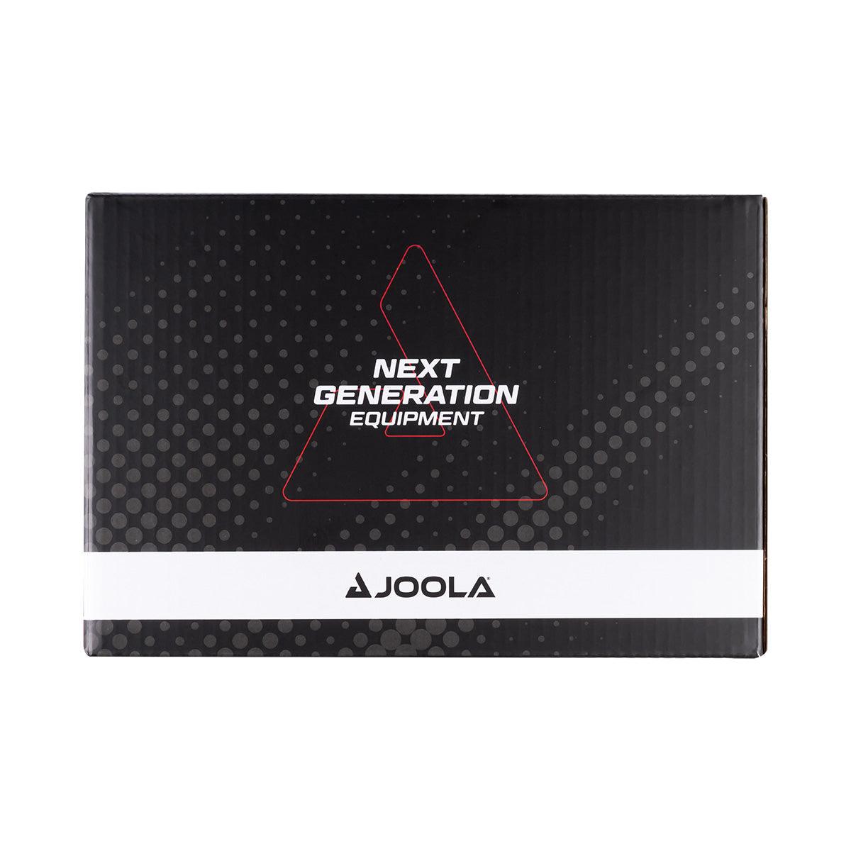Black packaging with white lettering "Next Generation Equipment" and brand "JOOLA".