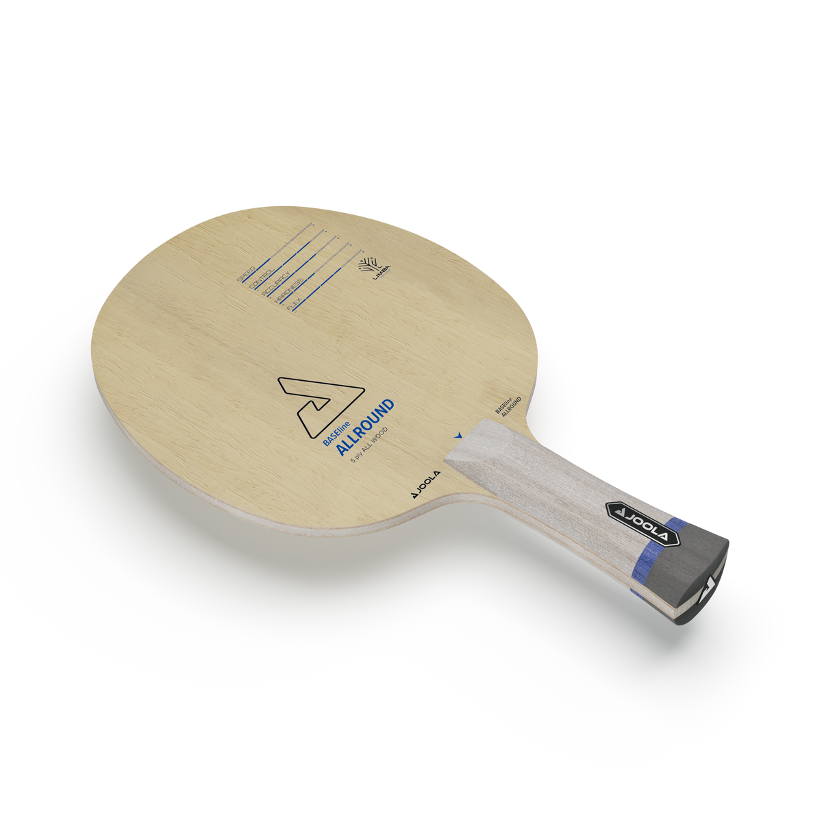 Table tennis blade BASEline ALLROUND side view from above