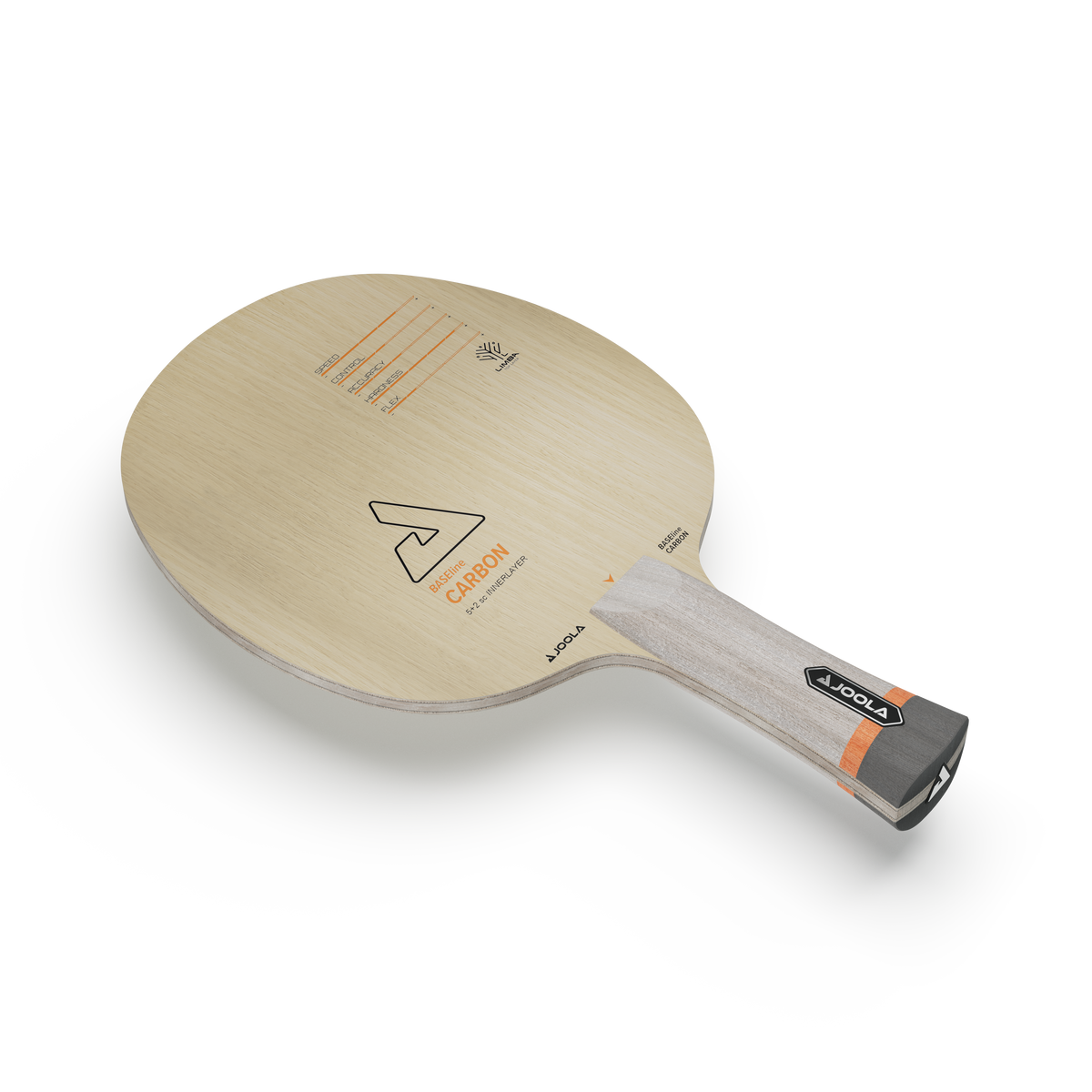 Table tennis blade BASEline CARBON side view from above