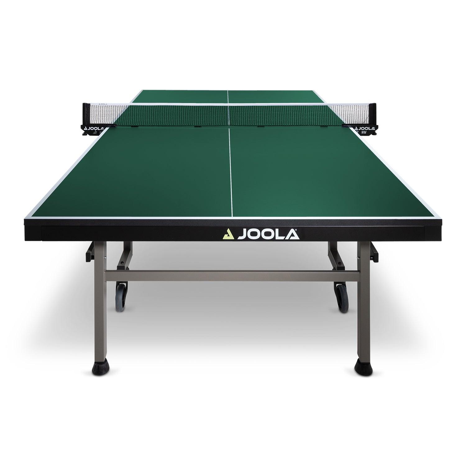 Close-up of the JOOLA table tennis table 3000 SC PRO, highlighting the high-quality material.