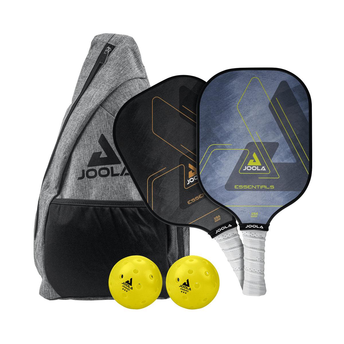 Side view of JOOLA Pickleball Set Essentials focusing on the design.