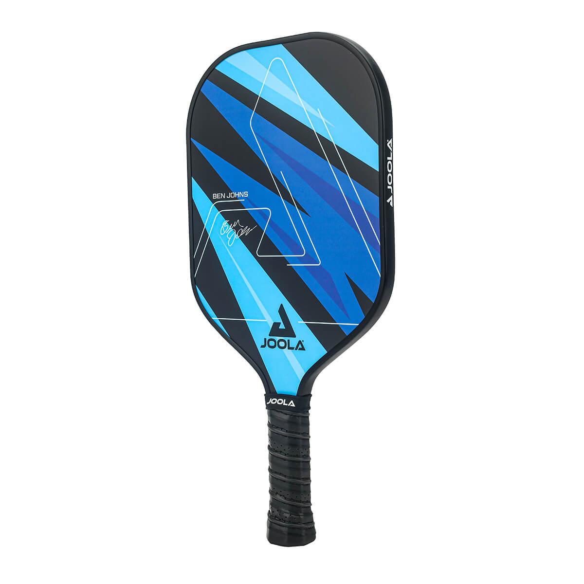 Close-up of the JOOLA Pickleball Set Ben Johns Blue Lightning, showing the surface and texture.