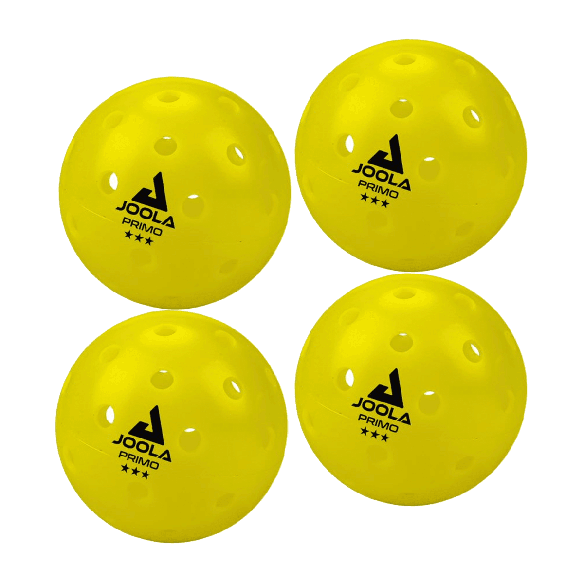 Rear view of the JOOLA Primo Pickleball Ball, showing material texture.