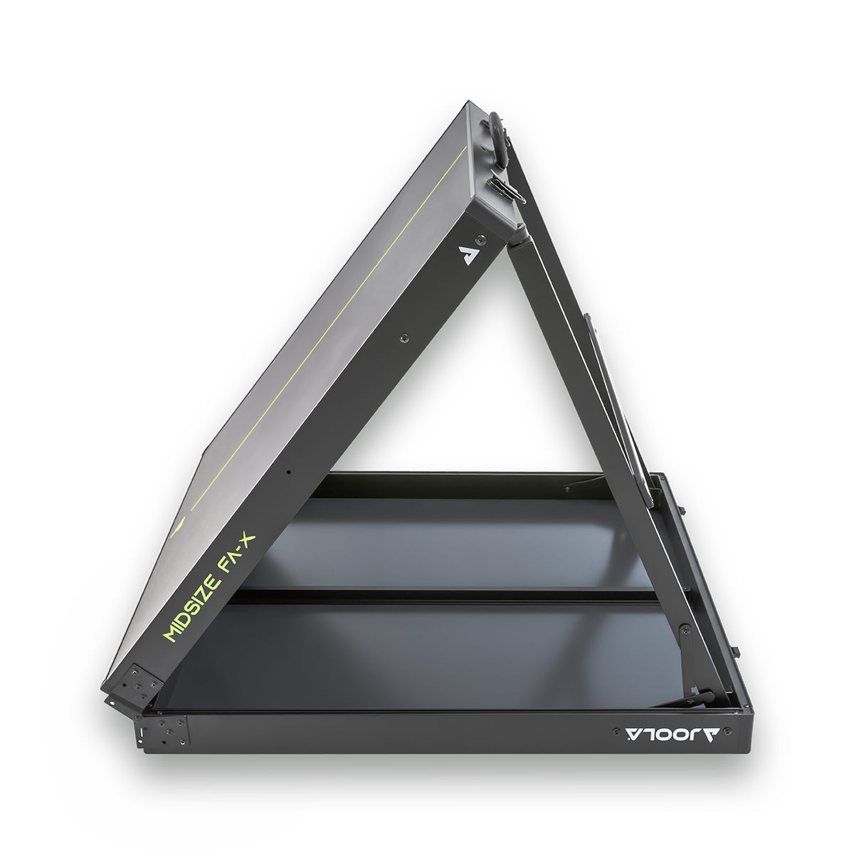 Folding table tennis net with frame in black, model "Midsize Fixx".