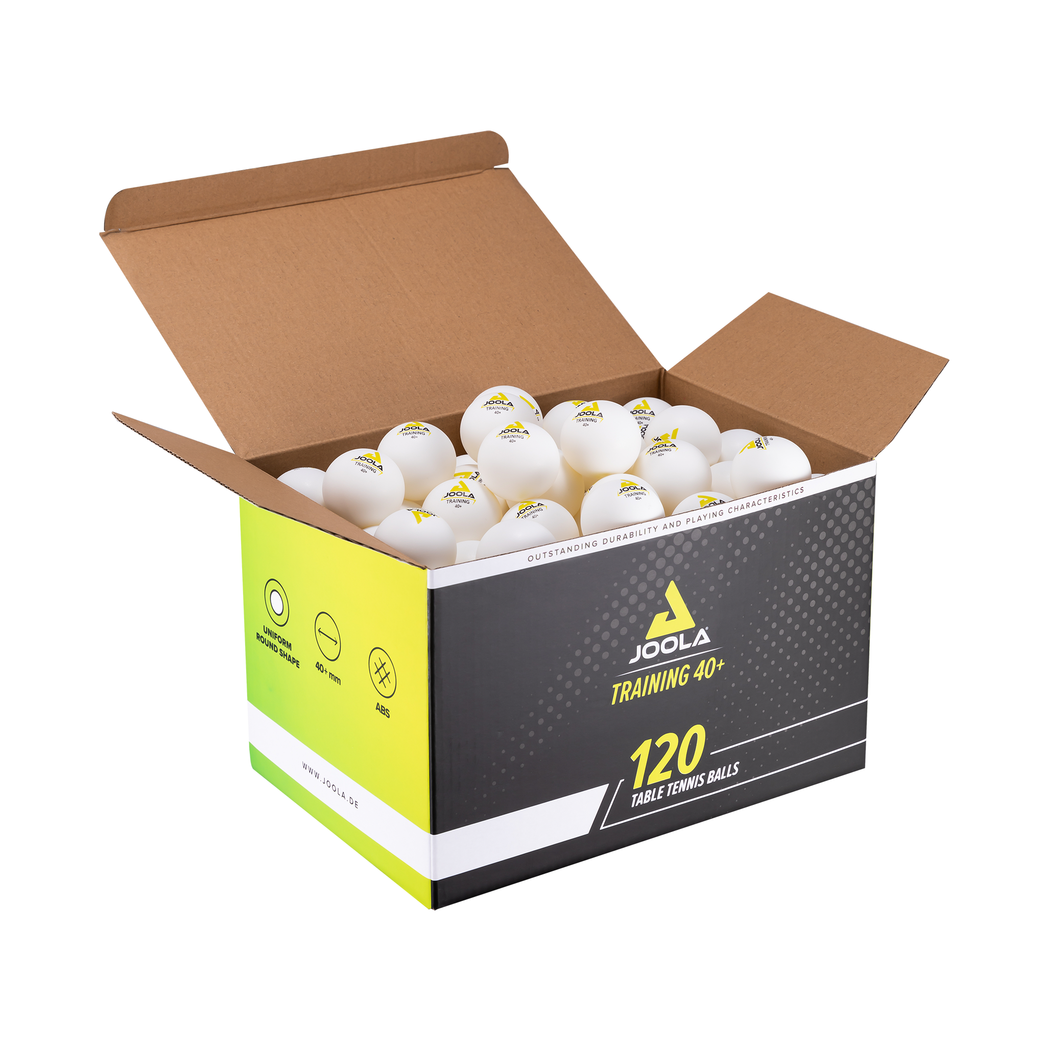 JOOLA Table Tennis Ball Training 40+ Pack of 120