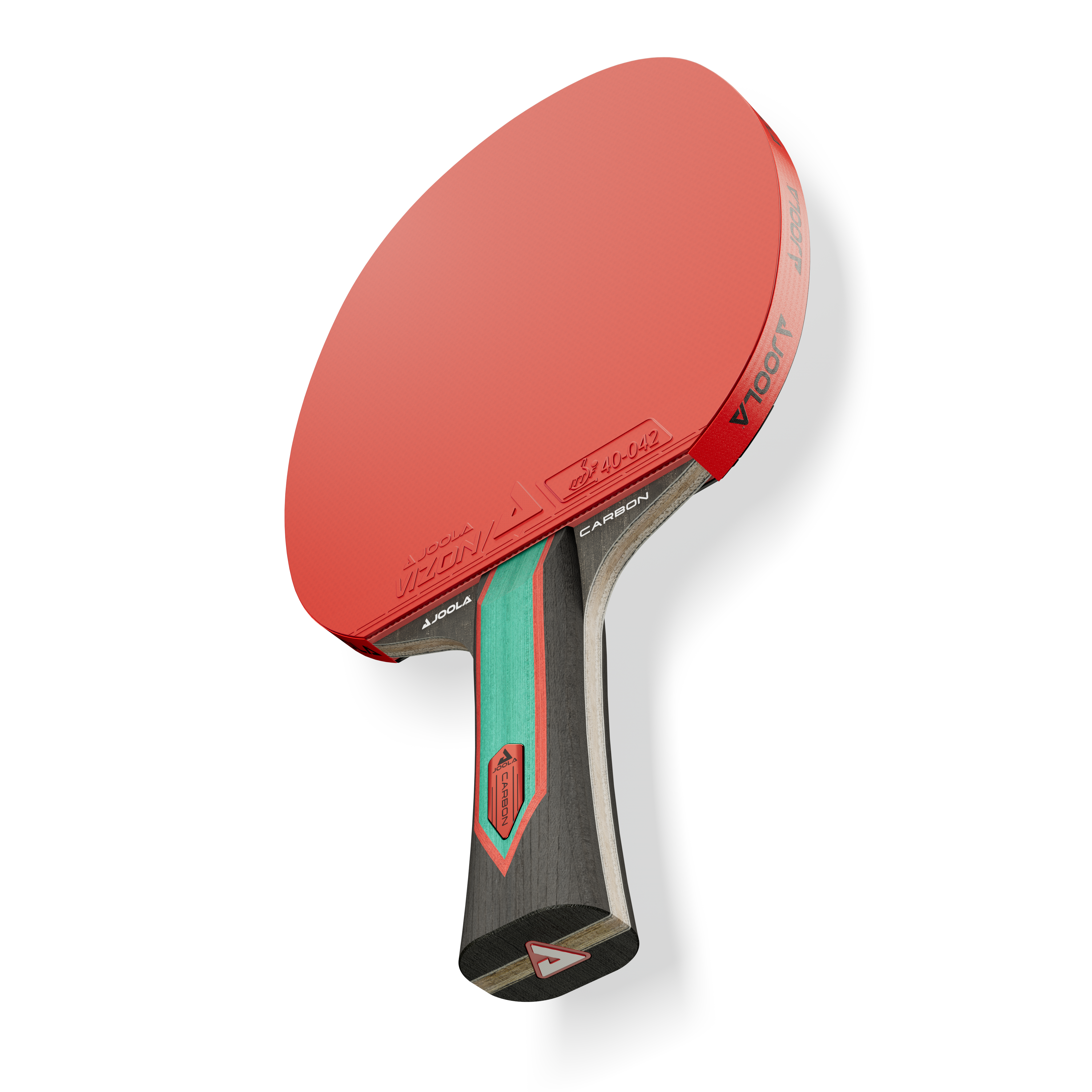 JOOLA Table Tennis Bat Red Carbon Control
