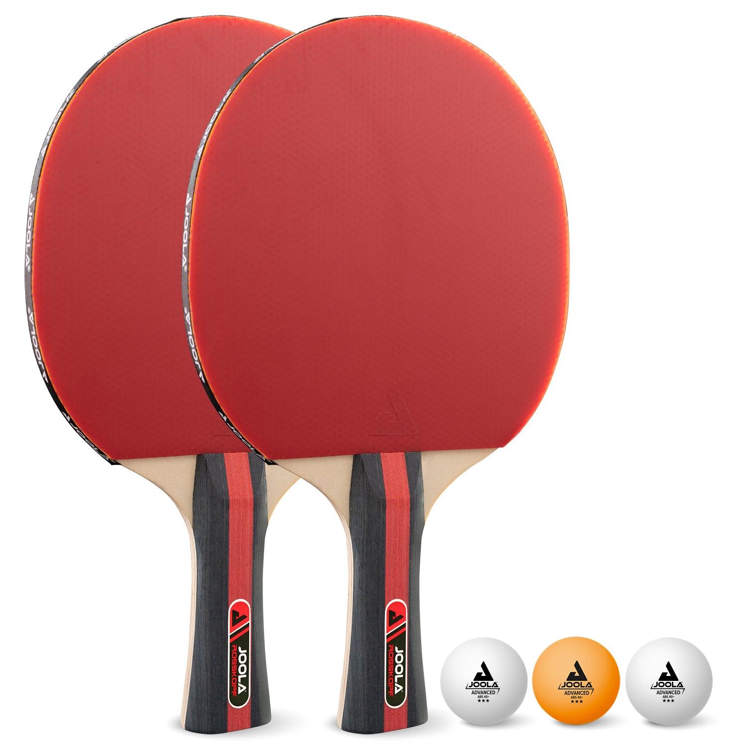 JOOLA table tennis set Rosskopf side view focusing on the design.