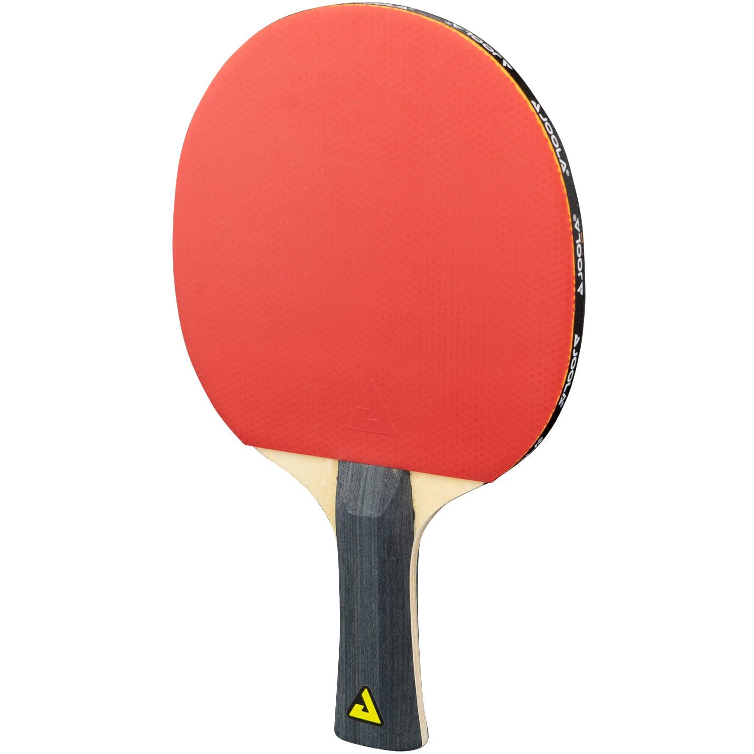 JOOLA TABLE TENNIS SET QUATTRO - Close-up of the handle area for better control.