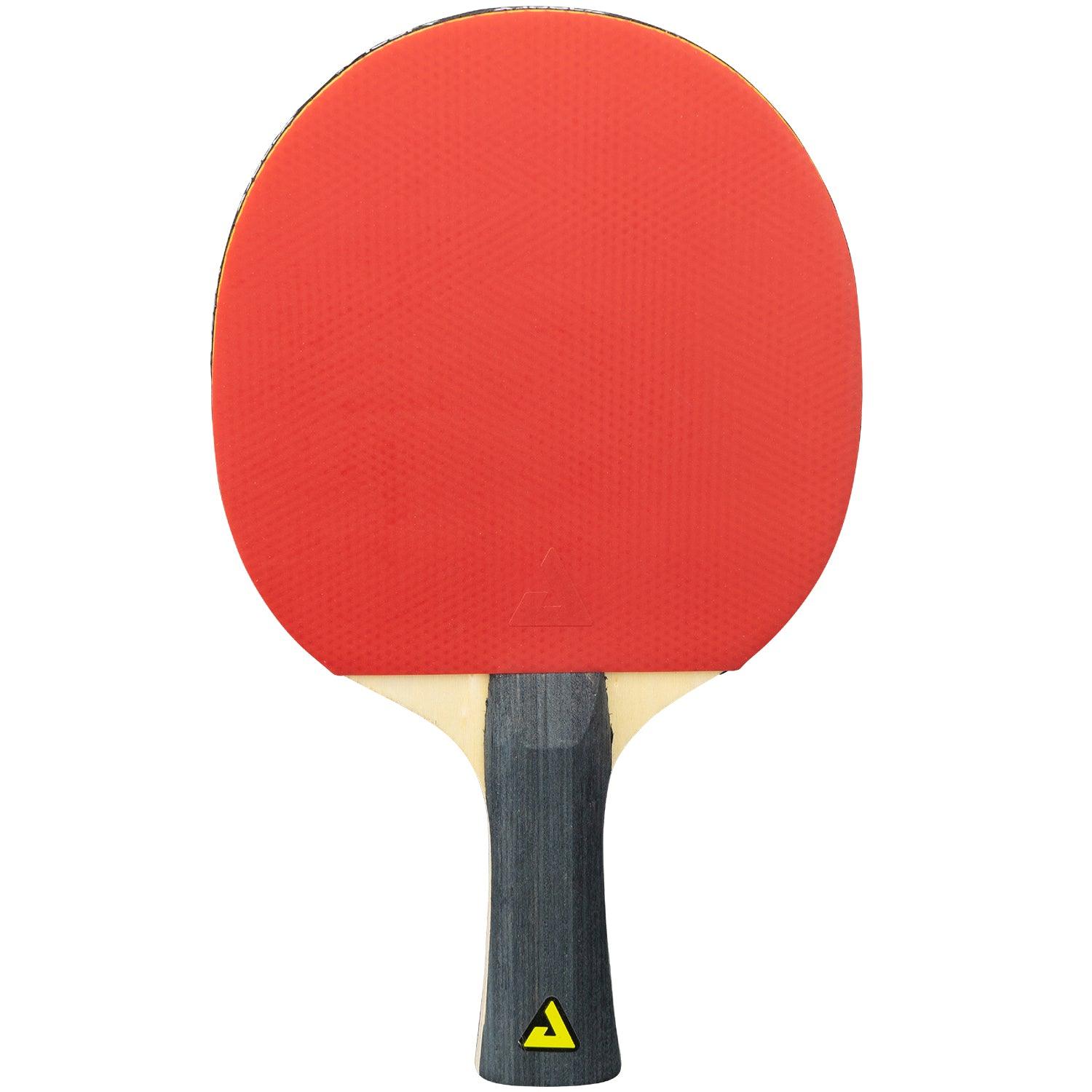 Focus on the edges of the JOOLA TISCHTENNIS-SET QUATTRO, showing precise craftsmanship.